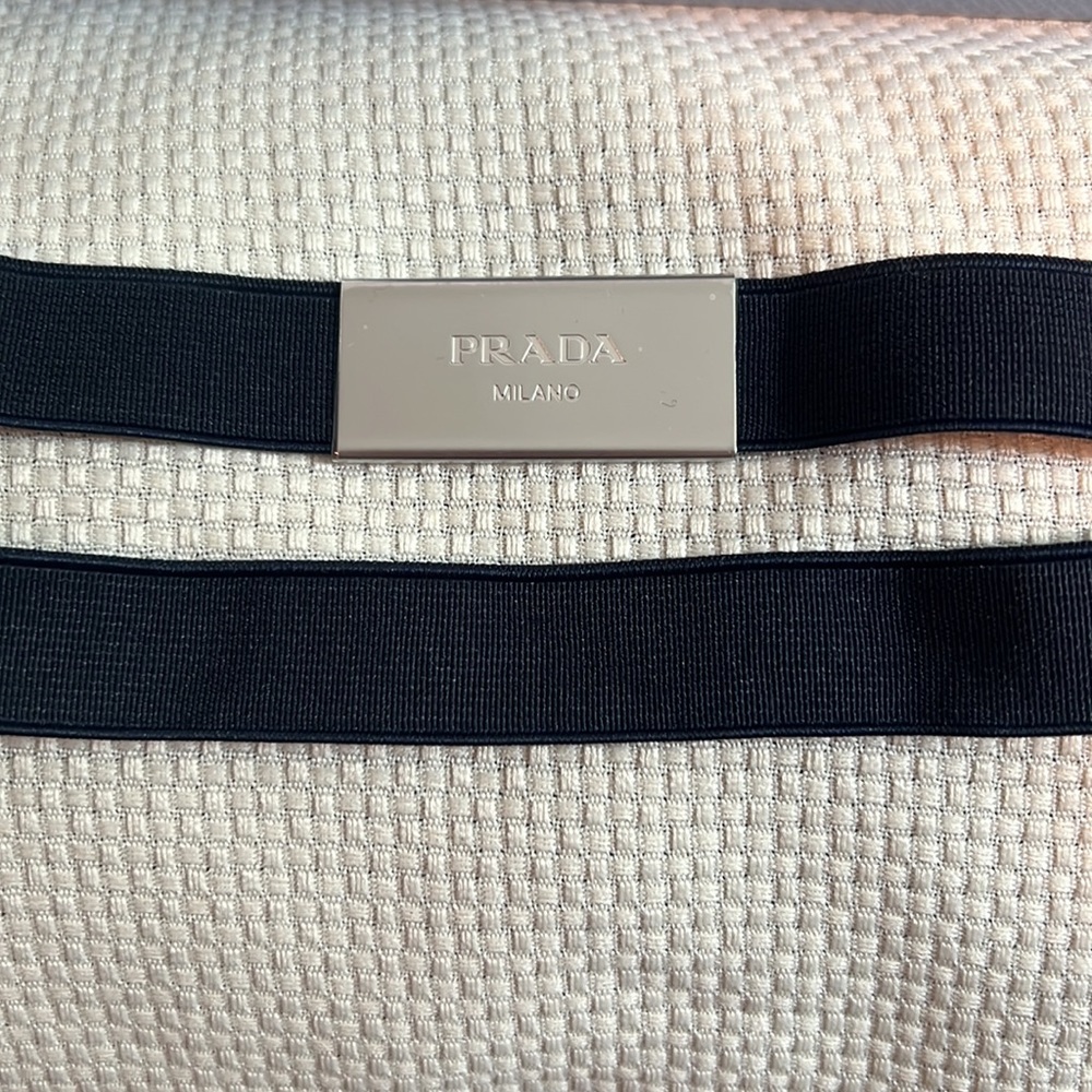 Prada chocolate brushed leather loafers (black). - Picture 4 of 12